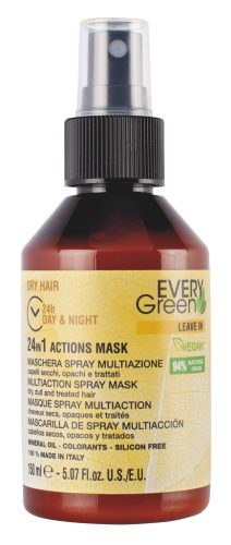 EVERYGREEN - Dry - Száraz Hajra Való 24-az 1-ben Spray Maszk 150ml