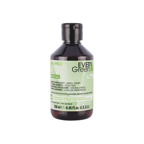 EVERYGREEN - Anti Frizz - Göndörödésgátló Sampon 250ml