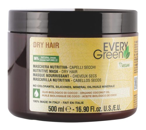 EVERYGREEN - Dry Hair - Száraz Hajra Való Maszk 500ml