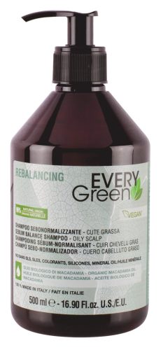 EVERYGREEN - Rebalancing - Zsíros Fejbőrre Való Sampon 500ml