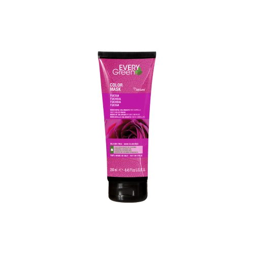 EVERYGREEN - Fucsia - Fukszia Lila Színű Hajszínező Maszk 250ml