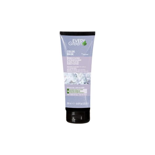 EVERYGREEN - Platinum Blonde - Kék Színű Hajszínező Maszk 250ml