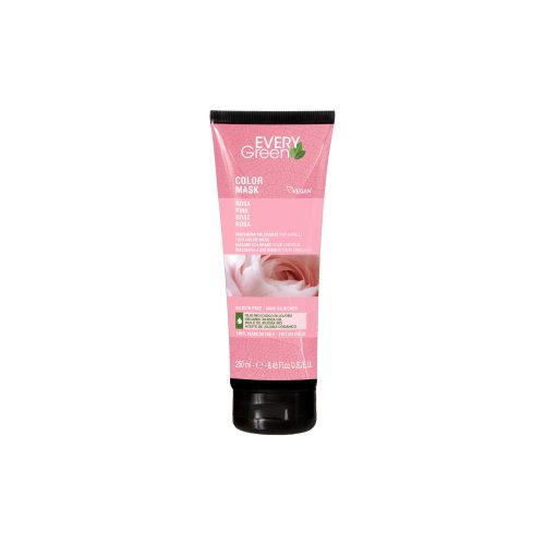 EVERYGREEN - Pink - Rózsaszínű Hajszínező Maszk 250ml